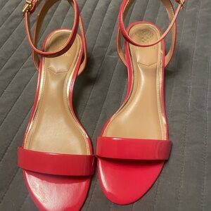 Vince Camuto Red Heeled Sandals